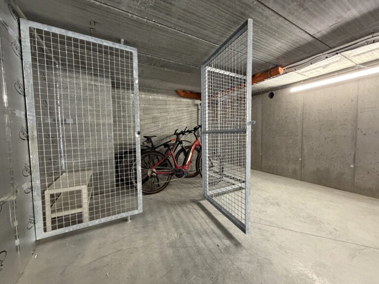 Boxes de rangement vélos au -1