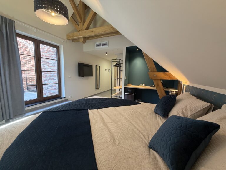 Chambre double avec terrasse - 1ᵉʳ étage